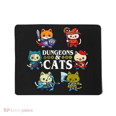 Dungeons And Cats Mousepad