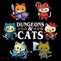 Dungeons And Cats Mousepad thumb 1