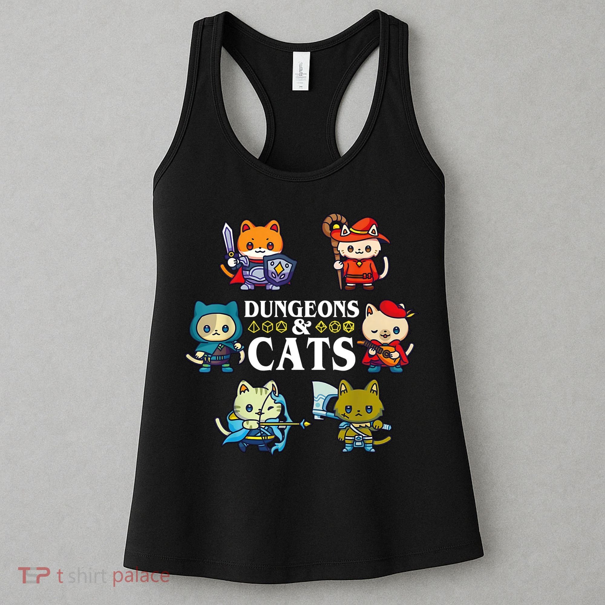 Dungeons And Cats Women's Tank Top
