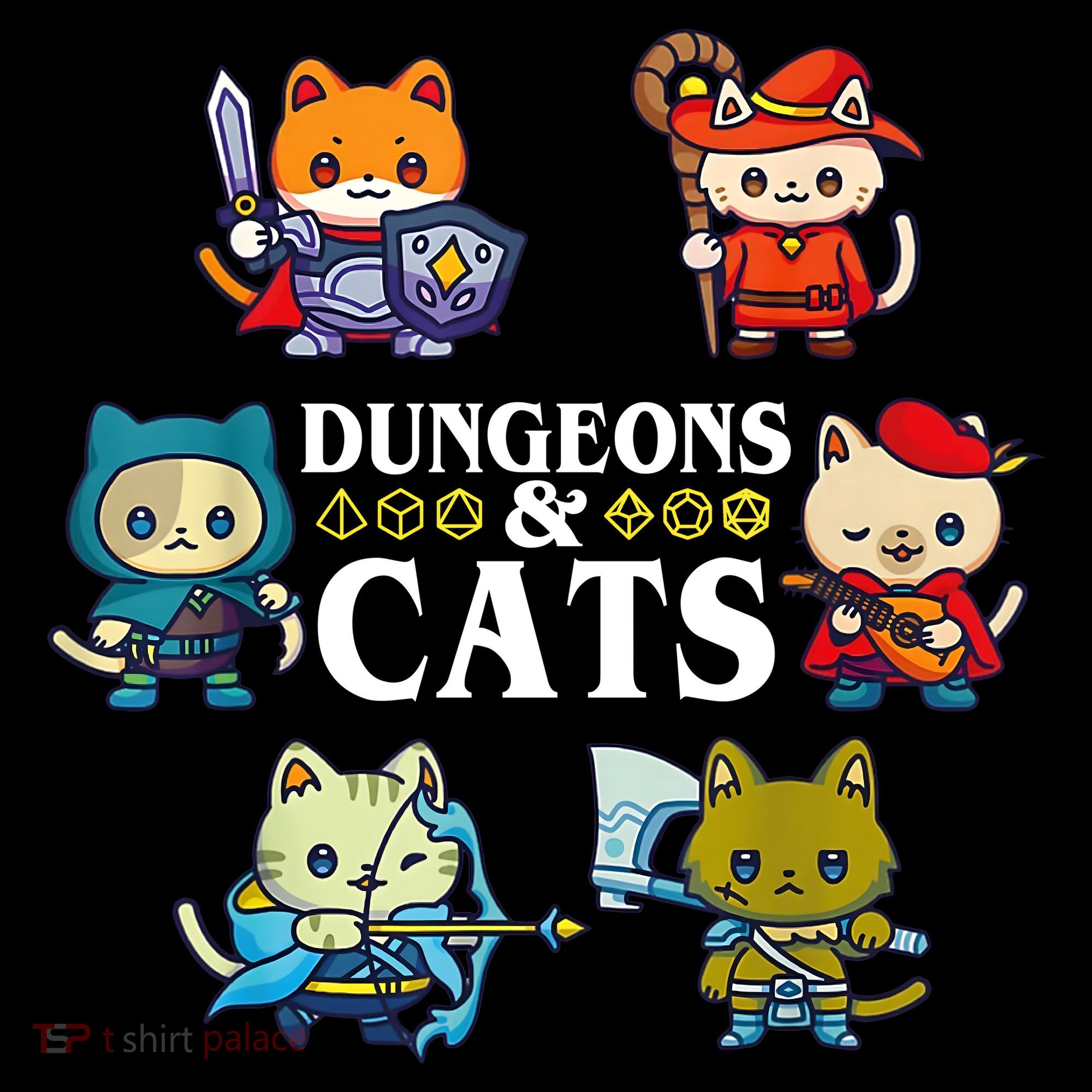 Dungeons And Cats Women's Tank Top