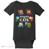 Dungeons And Cats Baby Bodysuit thumb 0