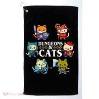 Dungeons And Cats Golf Towel thumb 0