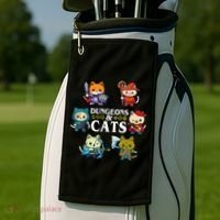 Dungeons And Cats Golf Towel thumb 2