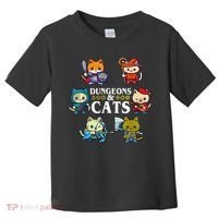Dungeons And Cats Toddler T-Shirt thumb 0
