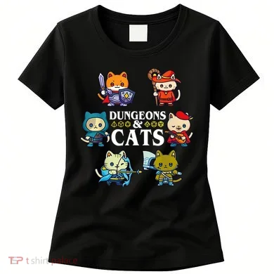 Dungeons And Cats Women's T-Shirt