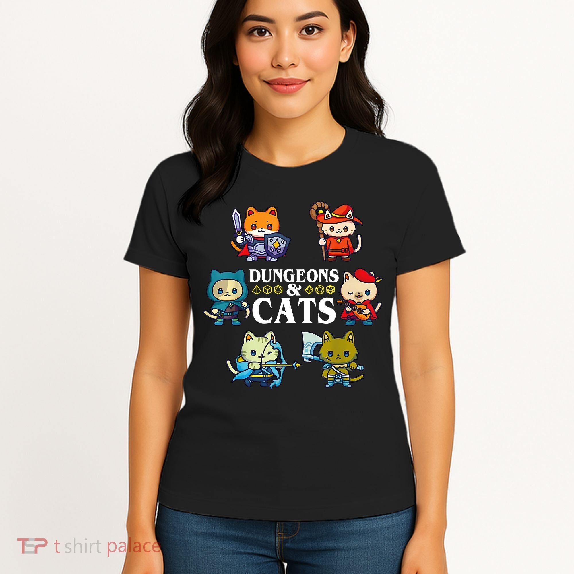Dungeons And Cats Women's T-Shirt