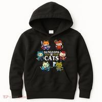 Dungeons And Cats Kids Hoodie thumb 0