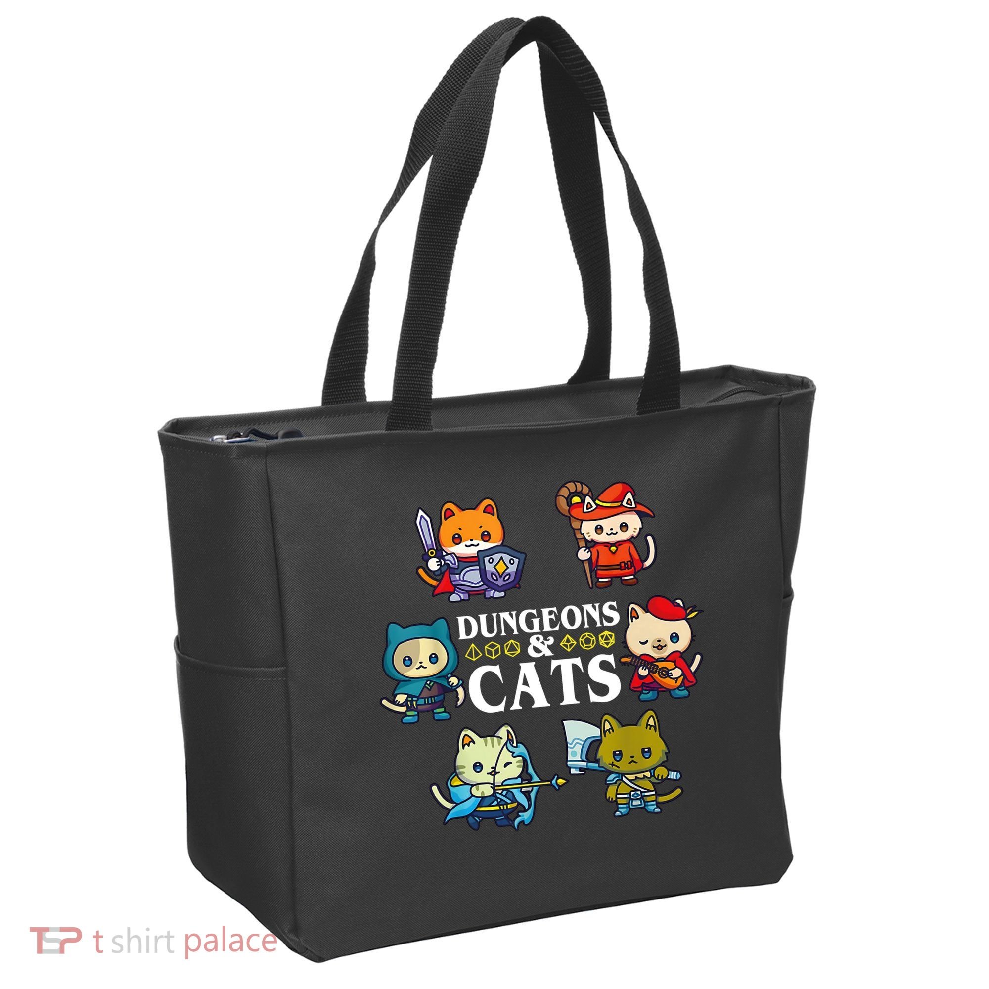 Dungeons And Cats Tote Bag