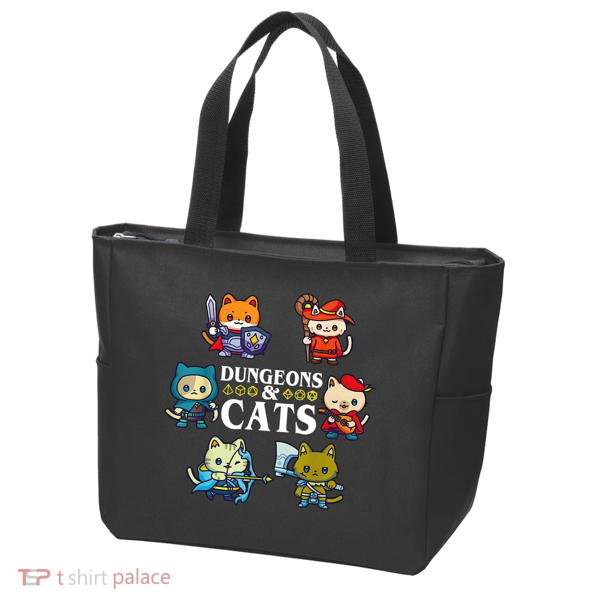 Dungeons And Cats Tote Bag