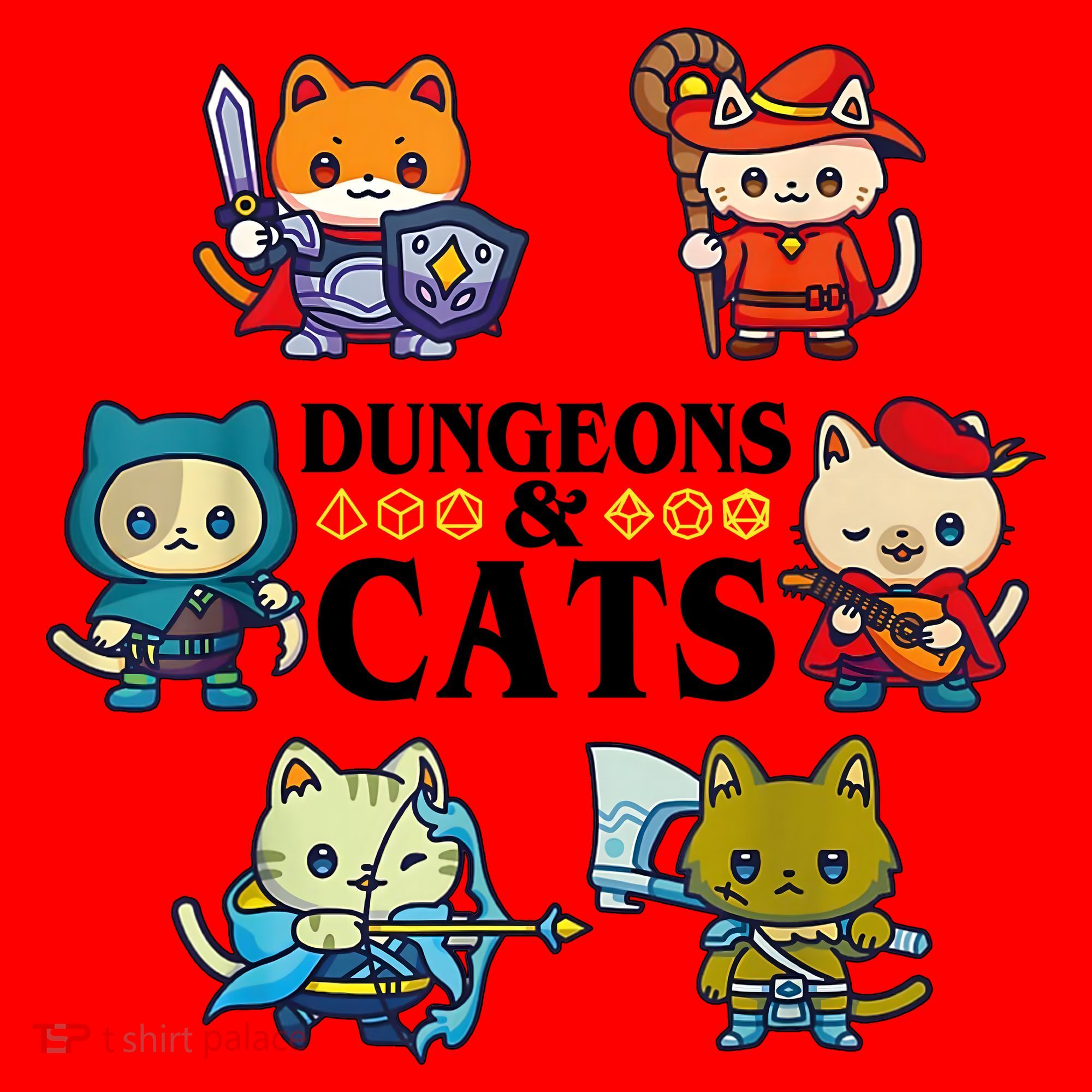 Dungeons And Cats Santa Hat