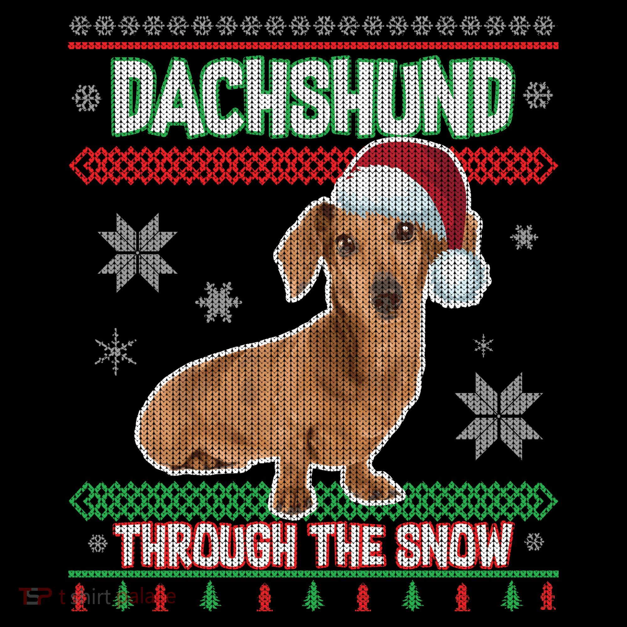 Dachshund Dog Funny Wiener Ugly Christmas Coffee Mug