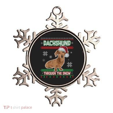 Dachshund Dog Funny Wiener Ugly Christmas Ornament