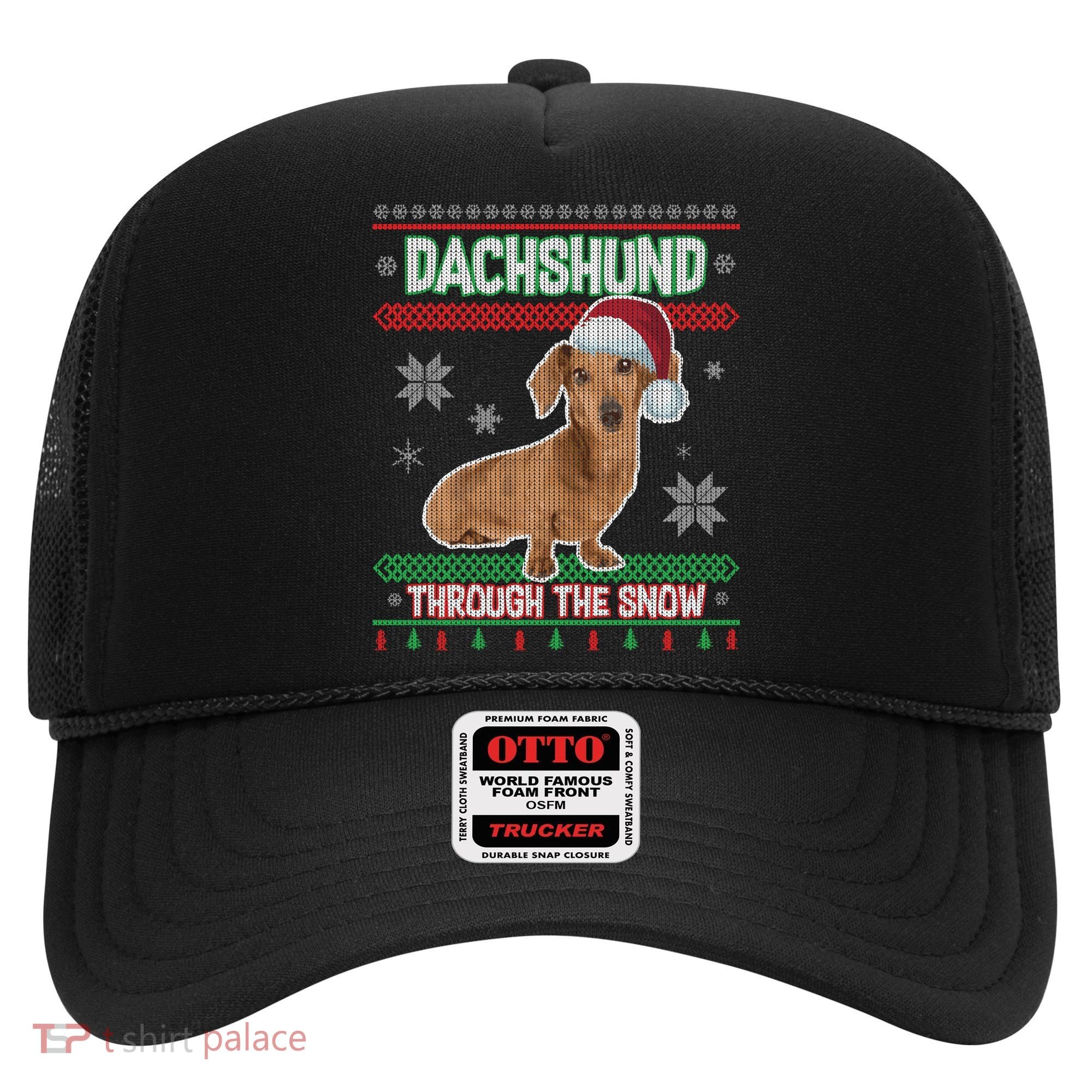 Dachshund Dog Funny Wiener Ugly Christmas Hat