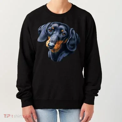 Dachshund Face Women's Sweatshirt