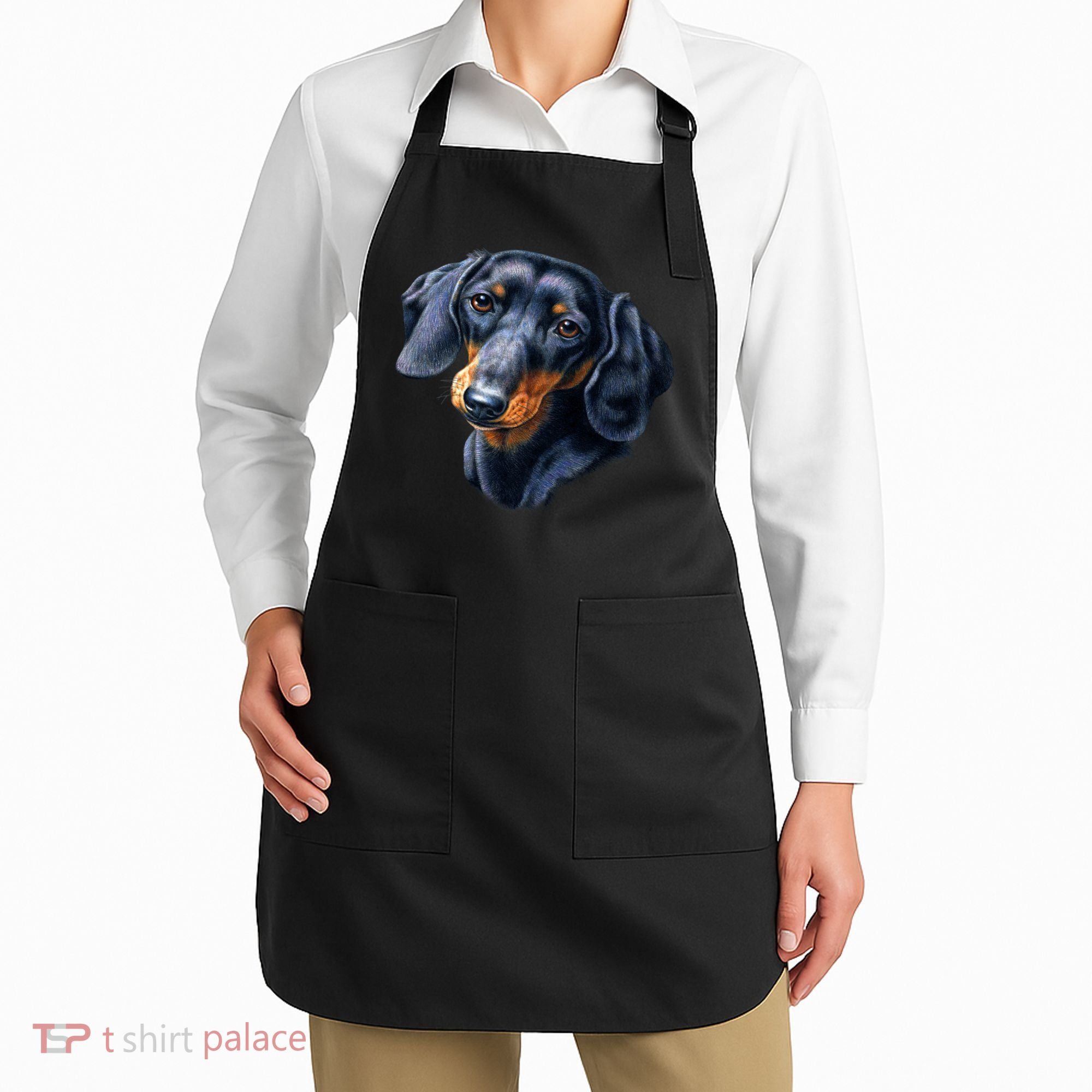 Dachshund Face Apron