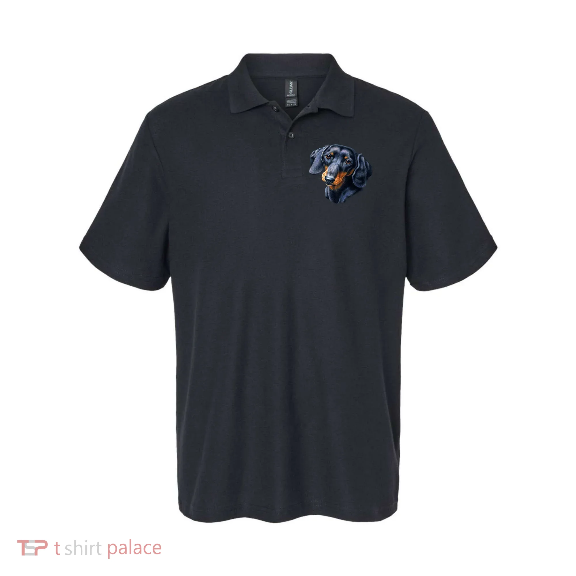Dachshund Face Polo