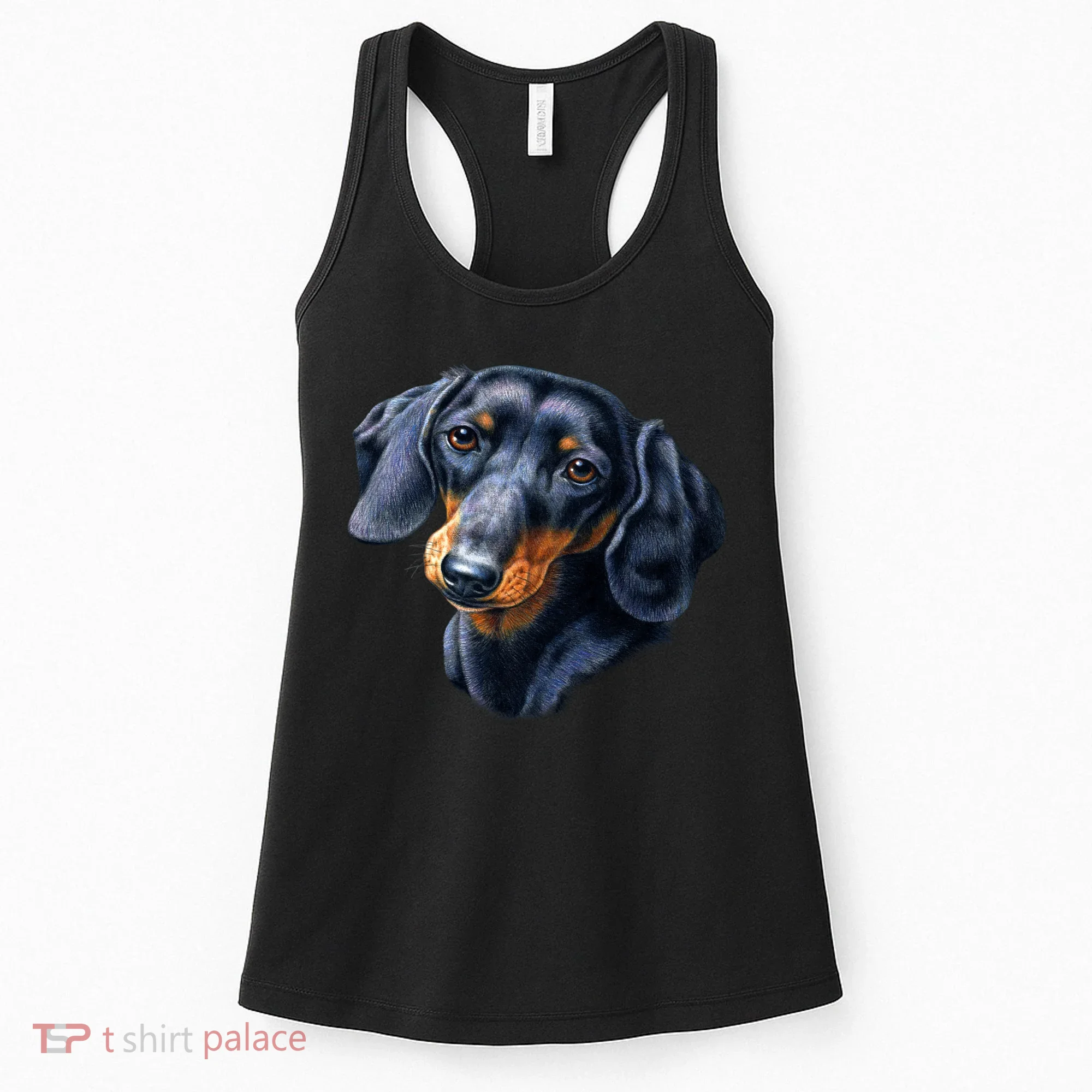 Dachshund Face Women's Tank Top