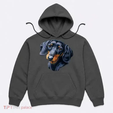 Dachshund Face Hoodie