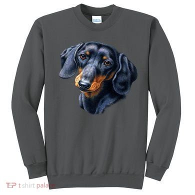 Dachshund Face Sweatshirt