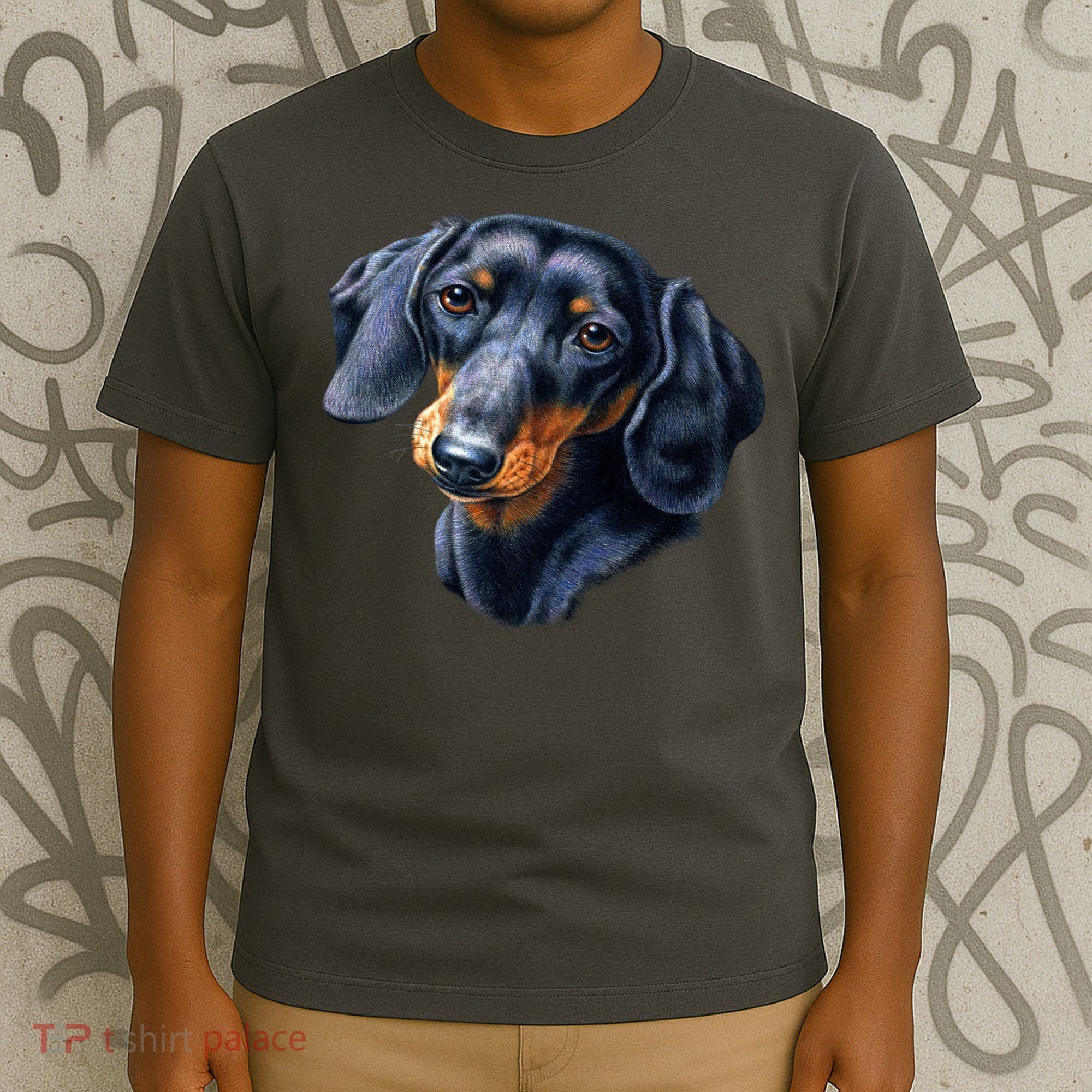 Dachshund Face T-Shirt
