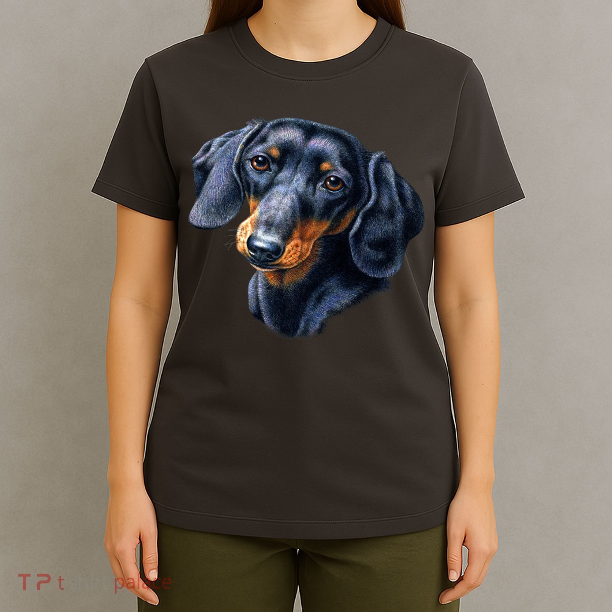 Dachshund Face T-Shirt