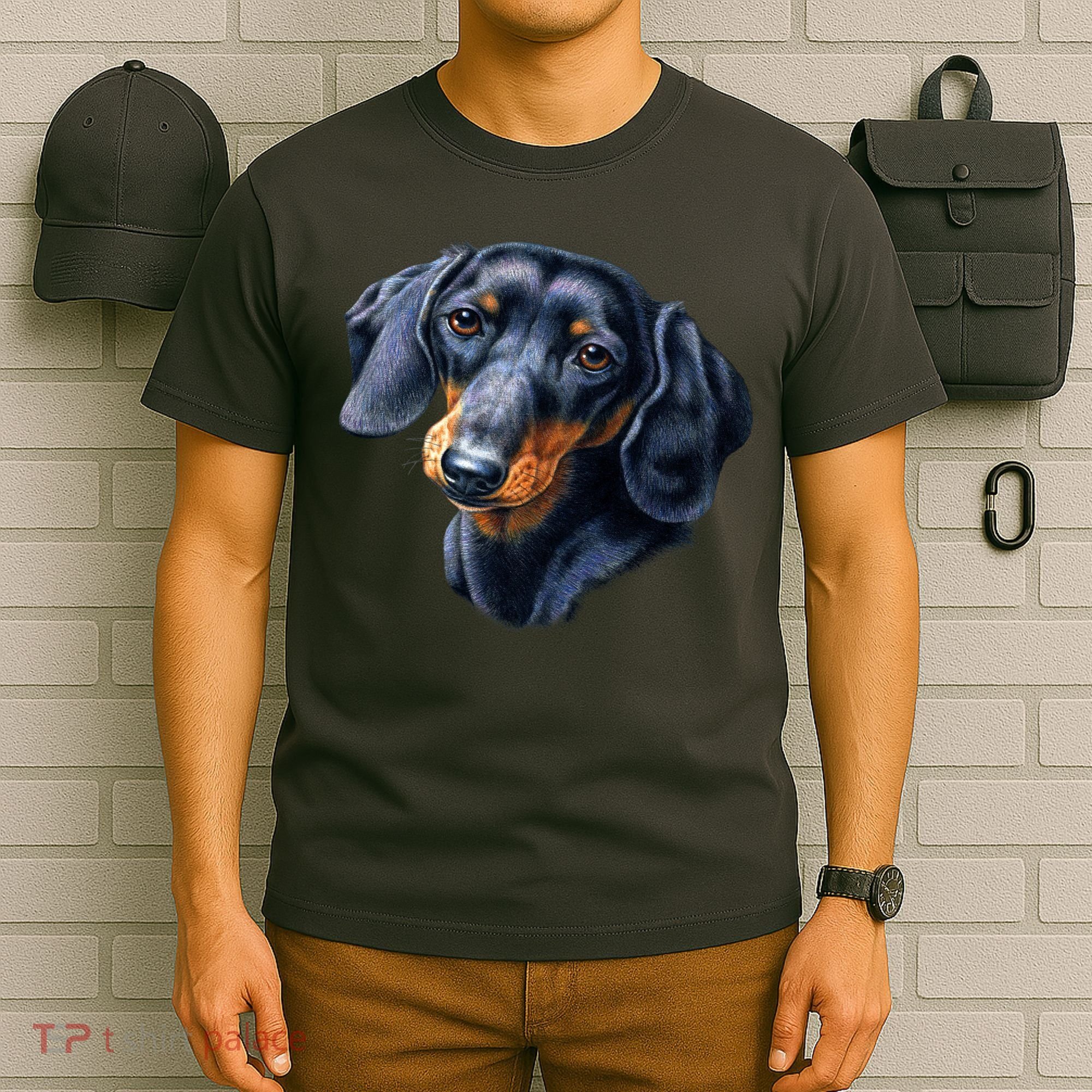 Dachshund Face T-Shirt