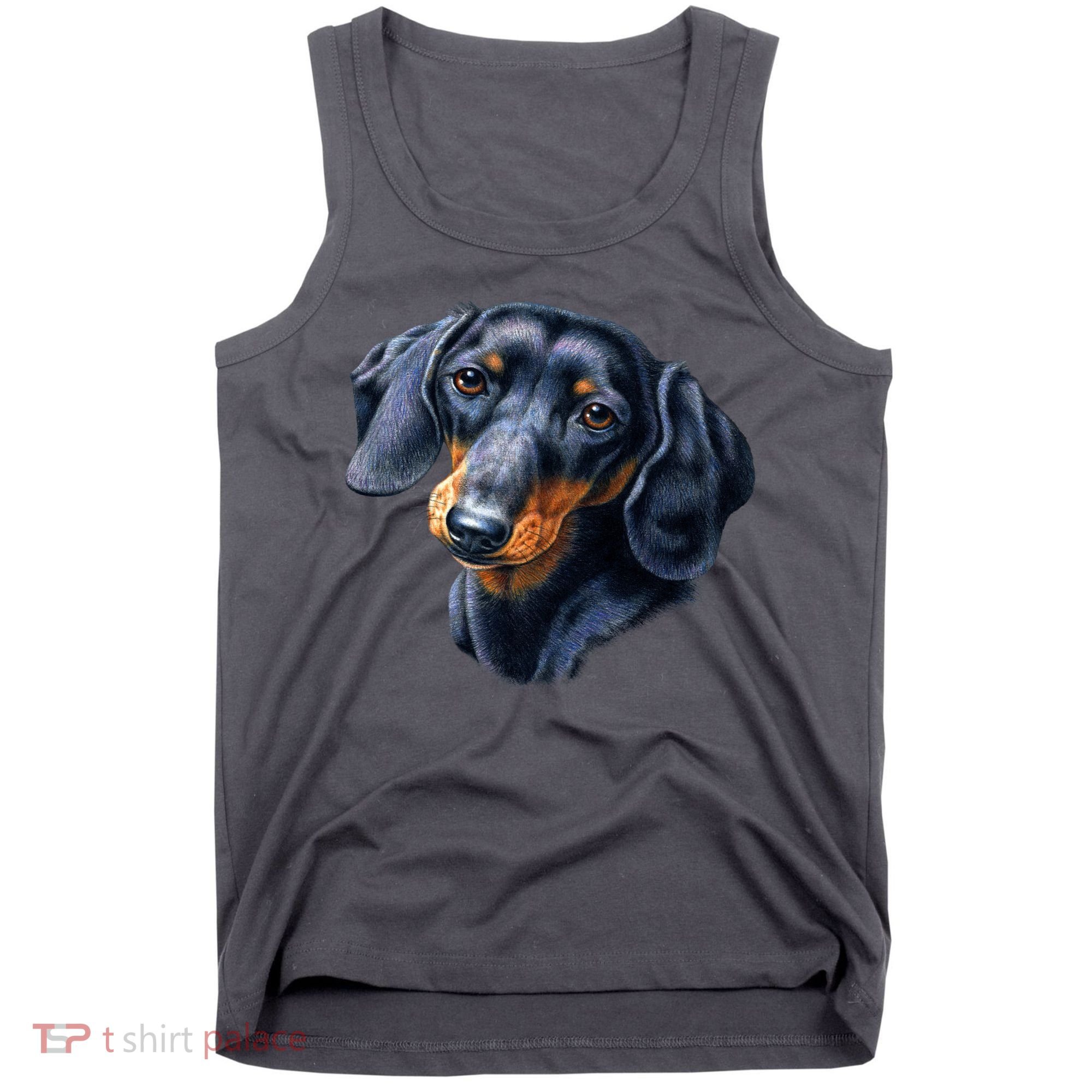 Dachshund Face Tank Top