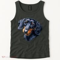Dachshund Face Tank Top thumb 2