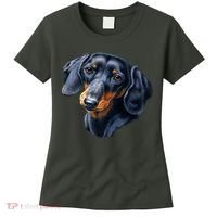 Dachshund Face Women's T-Shirt thumb 0
