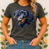 Dachshund Face Women's T-Shirt thumb 2
