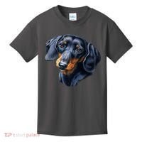 Dachshund Face Kids T-Shirt thumb 0