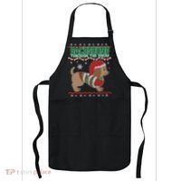 Dachshund Through The Snow Ugly Christmas Apron thumb 0
