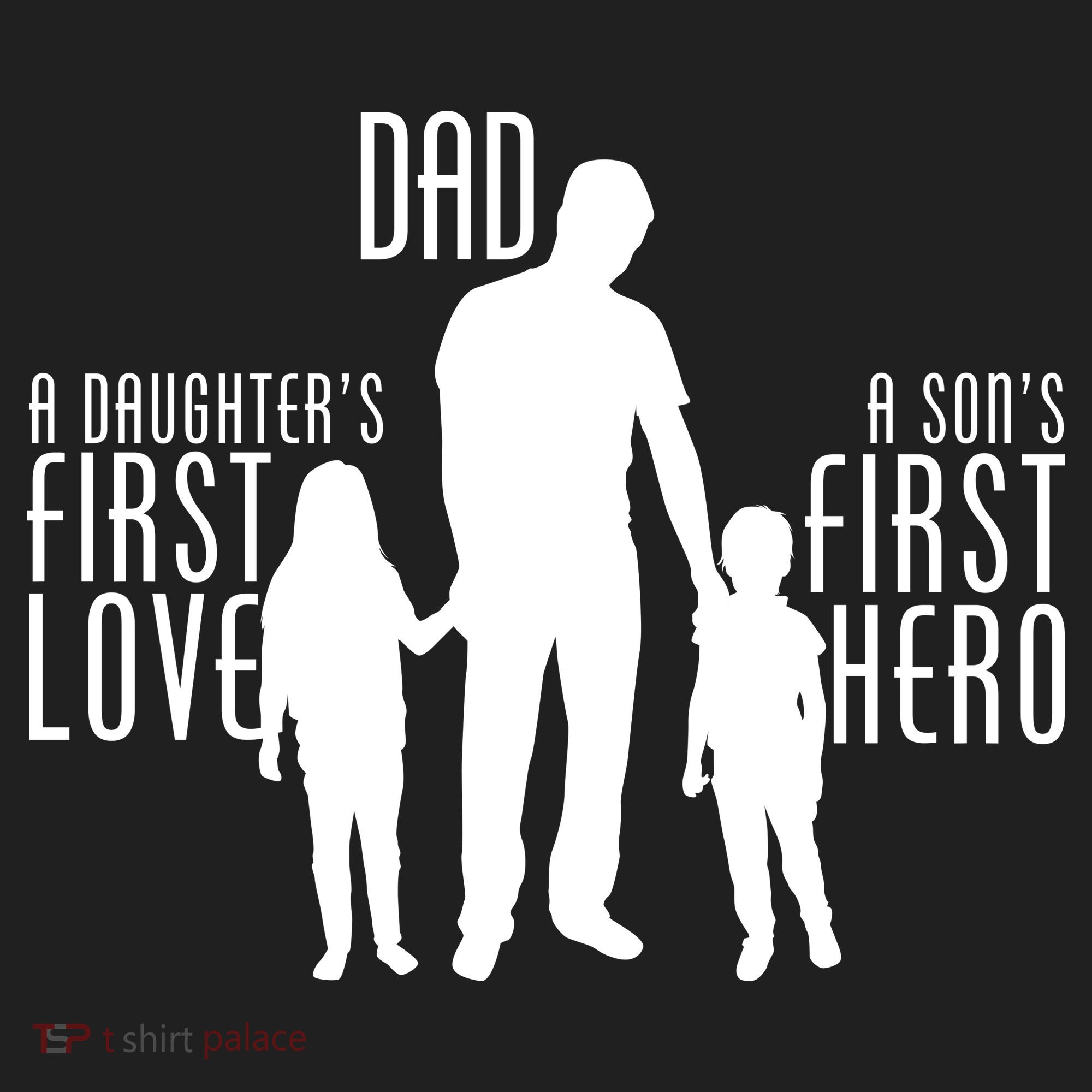 Dad A Son's First Hero Daughters First Love Women's Sweatshirt