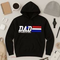 Dad An American Hero Hoodie thumb 3