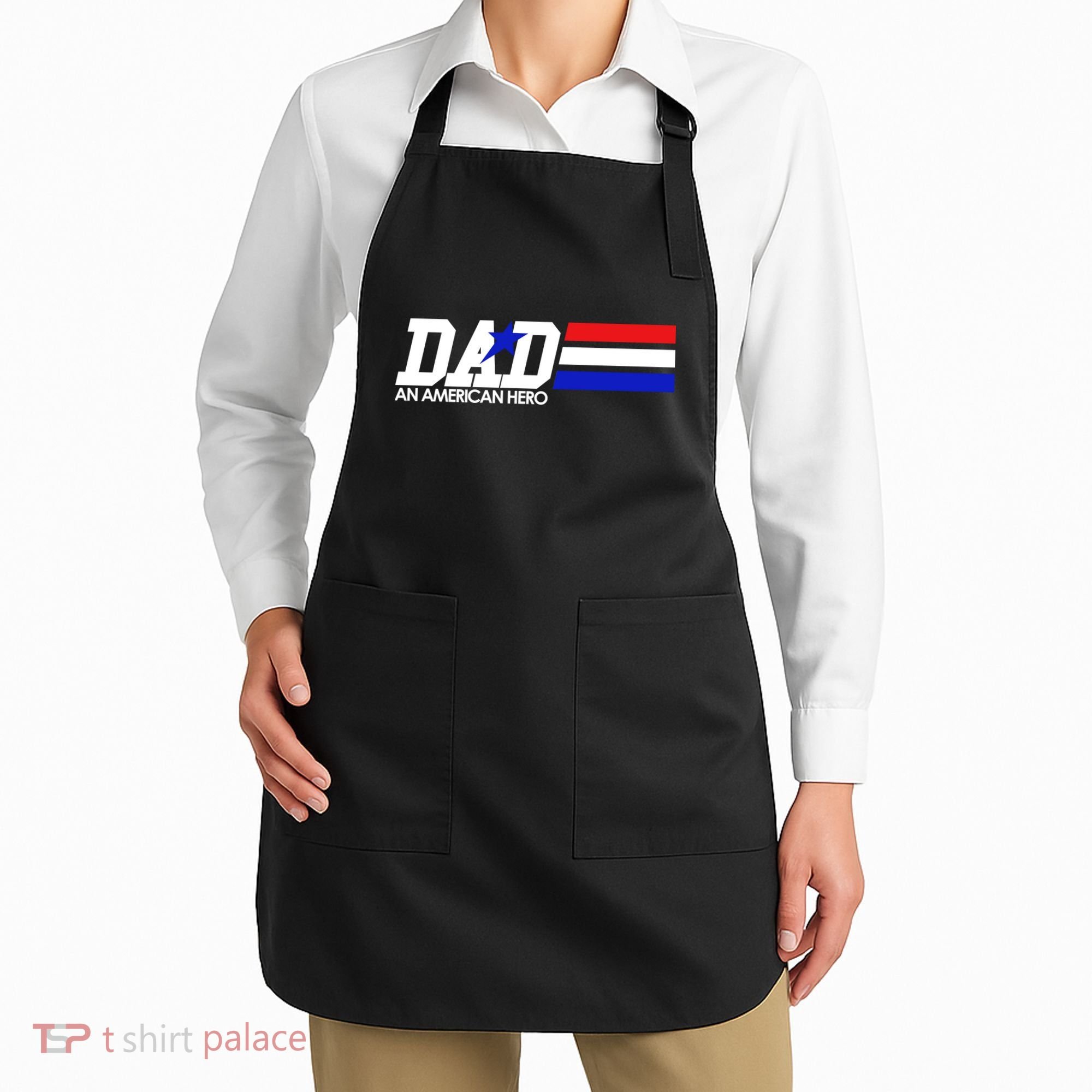 Dad An American Hero Apron