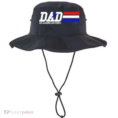 Dad An American Hero Bucket Hat