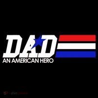 Dad An American Hero Bucket Hat thumb 4