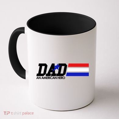 Dad An American Hero Coffee Mug