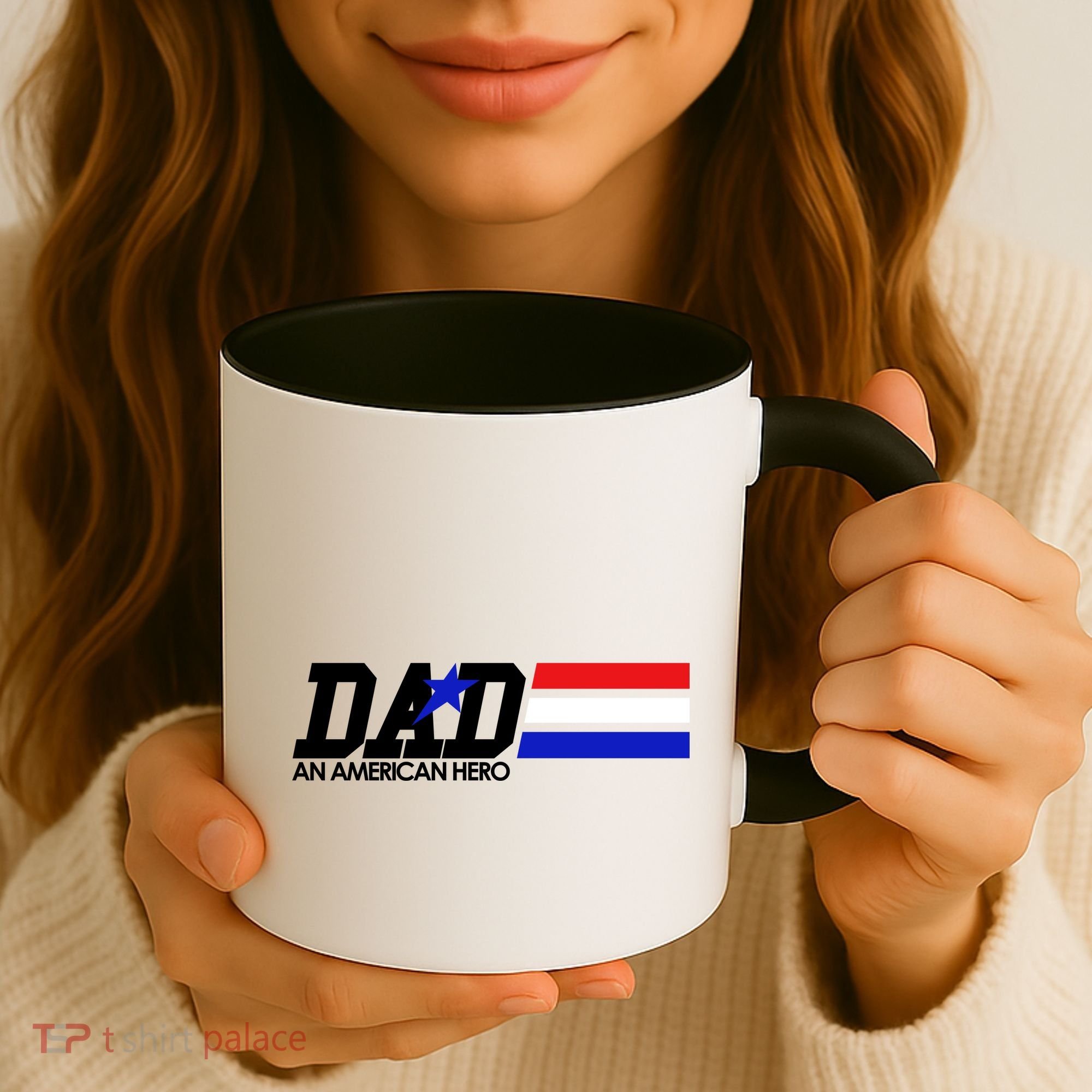 Dad An American Hero Coffee Mug