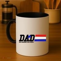 Dad An American Hero Coffee Mug thumb 4
