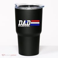 Dad An American Hero Tumbler thumb 0
