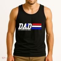 Dad An American Hero Tank Top thumb 3