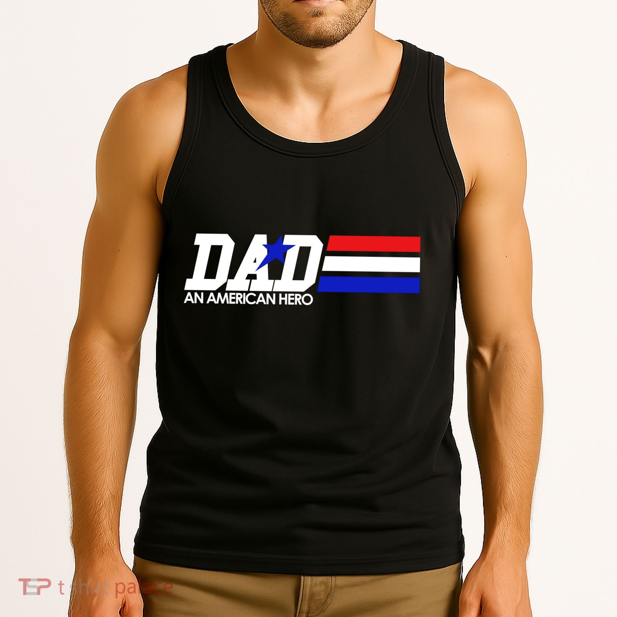 Dad An American Hero Tank Top
