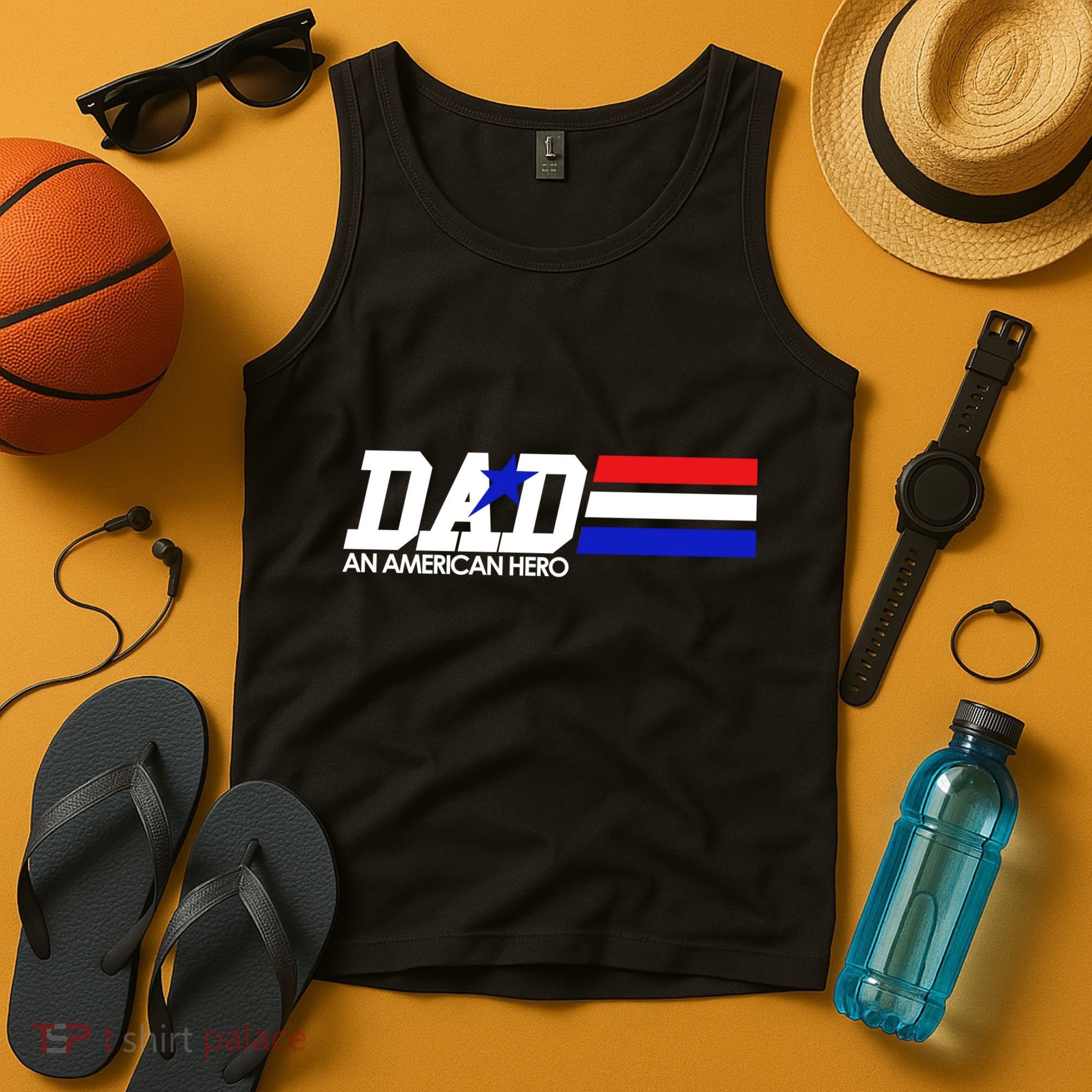 Dad An American Hero Tank Top