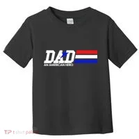 Dad An American Hero Toddler T-Shirt thumb 0