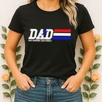 Dad An American Hero Women's T-Shirt thumb 2