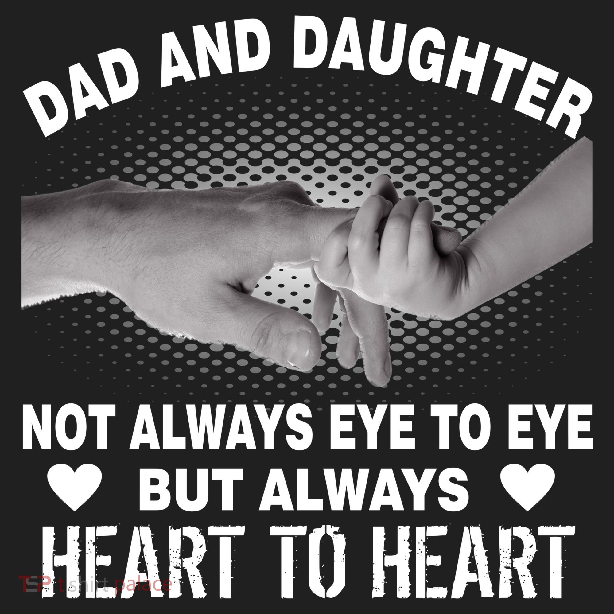 Dad And Daughter Always Heart To Heart Women's Sweatshirt