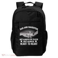 Dad And Daughter Always Heart To Heart Backpack thumb 0