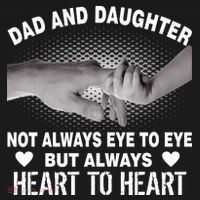 Dad And Daughter Always Heart To Heart Bucket Hat thumb 4