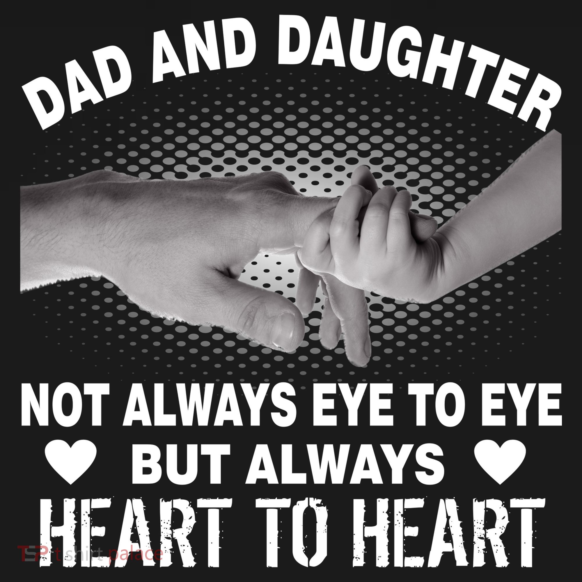 Dad And Daughter Always Heart To Heart Ornament